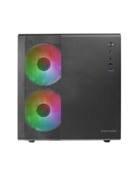 Mars Gaming MC400W Компьютерный корпус mATX / чёрный (MC400)