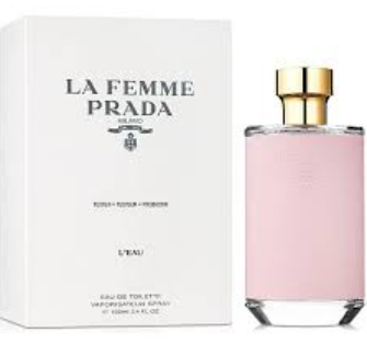 Prada La Femme L’Eau Smaržas EDT 100 ml Tester (8435137765188)