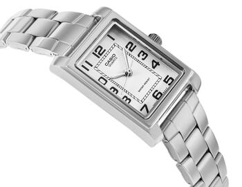 Casio Timeless LTP-1234PD-7BEG Женские Часы 21mm Silver Case White Dial (LTP-1234PD-7BEG)