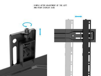 Multibrackets MB-5563 Настенный кронштейн для телевизора для телевизоров до 100