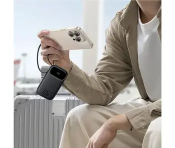 Baseus EnerFill FC31 Портативный аккумулятор 20000 mAh 22.5W USB-C + Lightning / чёрный (6932172691196)