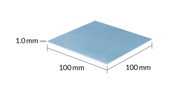 Arctic TP-3 Термопрокладка 100x100x1.0mm (ACTPD00053A)