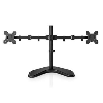 Nedis MMDOSD110BK Galda monitora stiprinājums 2 ekrāniem 15–32