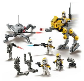 LEGO 75431 Star Wars 327th Star Corps Clone Troopers Battle Pack Konstruktors (75431)