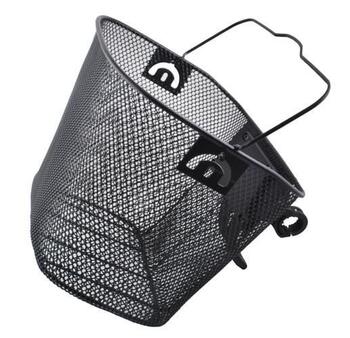 RoGer Metāla Grozs Velosipēdam / 5kg / 33x26x26 cm (RO-BASKET-BK)