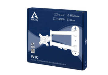 Arctic W1C Sienas stiprinājums Monitoram 49“ / 43“ (AEMNT00058A)