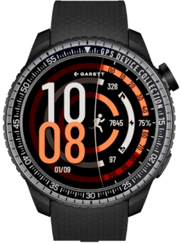 Garett Compass GPS Смарт‑часы чёрные (COMPASS_GPS_BLACK)