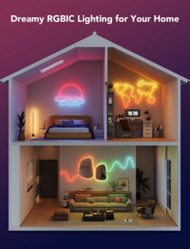 Govee H61D5 LED Lente Wi-Fi / Bluetooth / 2.5m (H61D5301)