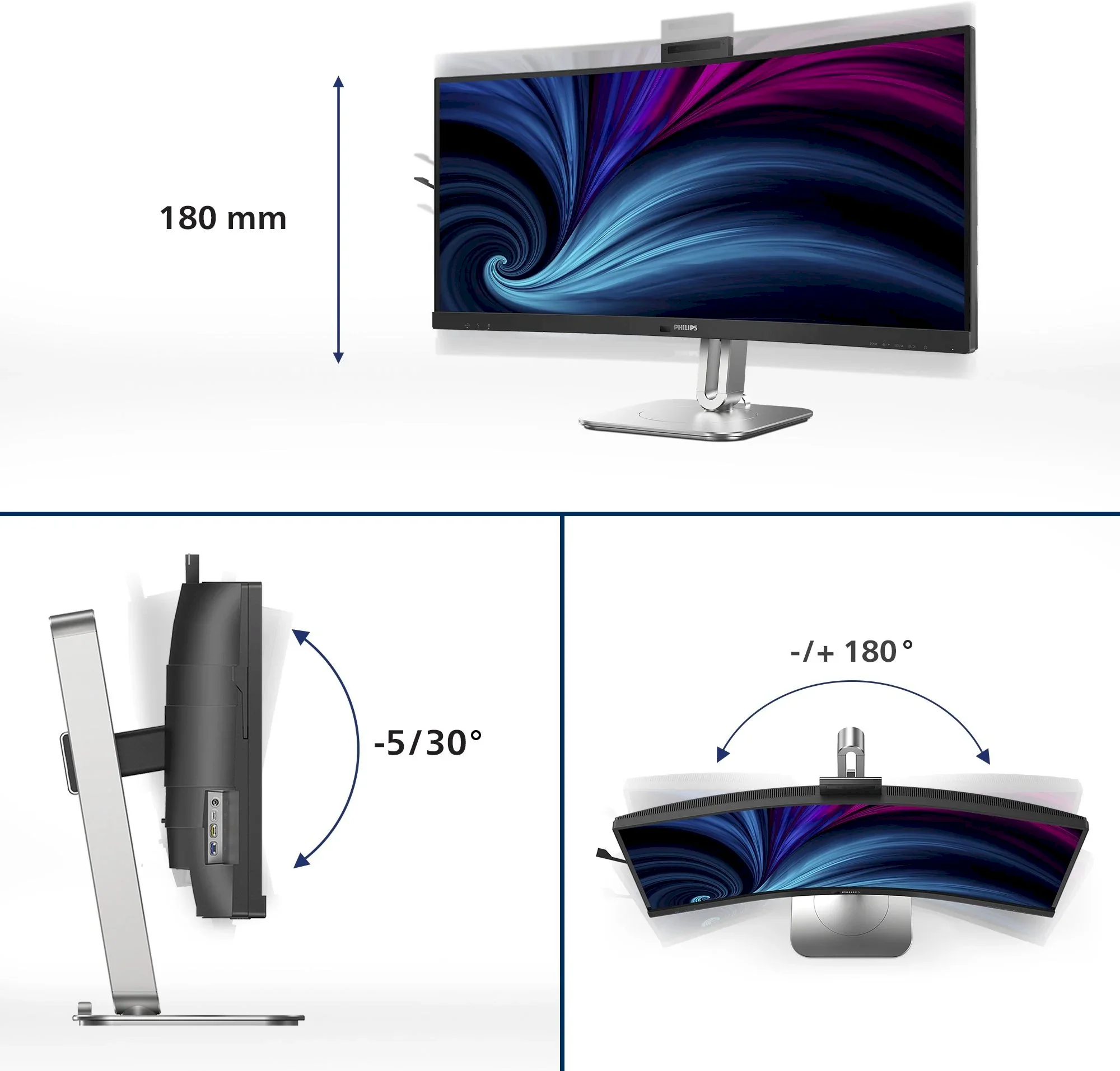 Philips 34B2U6603CH/00 Monitors 34