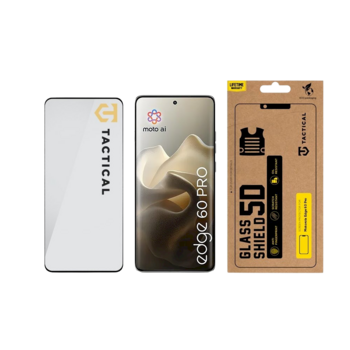 Tactical Glass Shield 5D Защитное стекло для Motorola Edge 60/60 Pro/60 Fusion / чёрный (TA-57983126032)