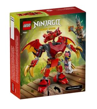 LEGO NINJAGO 71851 Kai's Dragon Mech Battle Pack Konstruktors (71851)
