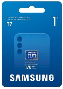 Samsung T7 microSDXC MB-MB1T0T/WW Карта Памяти 1TB (MB-MB1T0T/WW)