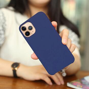 Mocco Ultra Slim Soft Matte 0.3 mm Матовый Силиконовый чехол для Apple iPhone XS MAX Синий (MO-USM-XSMAX-DBL)