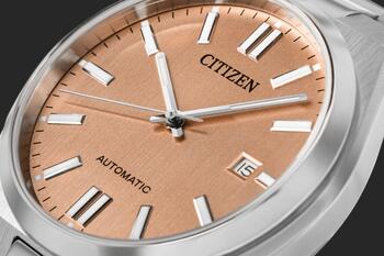 Citizen Tsuyosa Vīriešu Pulkstenis 40mm Salmon Dial Stainless Steel Bracelet (NJ0159-86Z)