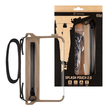 Tactical Splash Pouch 2.0 Водонепроницаемый чехол для телефона / тёмно-коричневый (TA-57983121655)