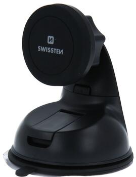 Swissten S-GRIP M1 Универсальный держатель С Магнитом и 360 ротацией на стекло (SW-CH-M1-B)