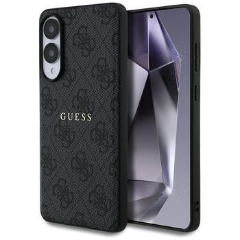 Guess 4G Ring Classic Logo MagSafe Case Aizsargapvalks priekš Samsung Galaxy S25 Edge (GUHMS25EG4GFRK)