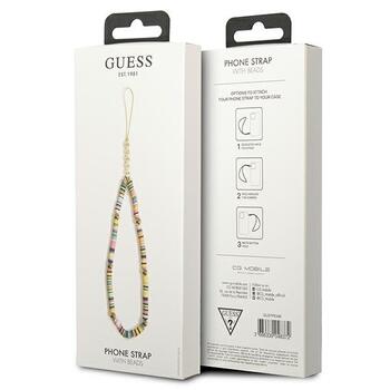 Guess Phone Strap GUSTPEAM Ремешок для телефона Heishi Beads / multicolor (GUSTPEAM)