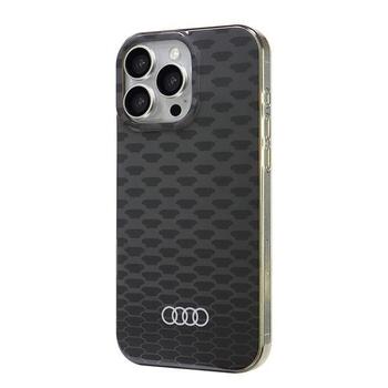 Audi IML Stitching Pattern MagSafe Aizsargapvalks Priekš Apple iPhone 16 Pro Max (AU-IMLMIP16PM-Q5/D3-BK)
