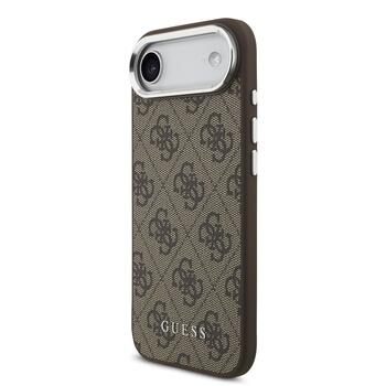 Guess 4G MagSafe Case Aizsargapvalks priekš iPhone Air / brūns (GUHMP17MP4GSSMCW)