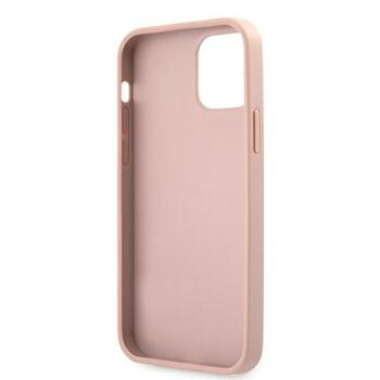 Guess GUHCP12LRSAVSRG Saffiano Vintage Script Защитный чехол для iPhone 12 Pro Max 6,7