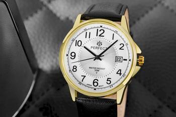 PERFECT Vīriešu pulkstenis C710T-09 / melns (C710T-09)
