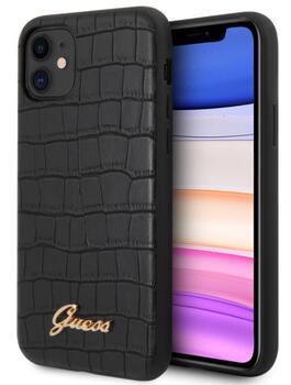 Guess GUHCN61PCUMLCRBK Croco Cover Чехол для Apple iPhone 11 Black (GUHCN61PCUMLCRBK)