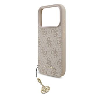 Guess 4G Charm Case Чехол для Apple iPhone 17 Pro (GUHMP17LGF4GCP)