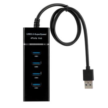RoGer AD15651 USB 3.0 Hubs - Sadalītājs 4 x USB 3.0 / 5 Gbps (AD15651)