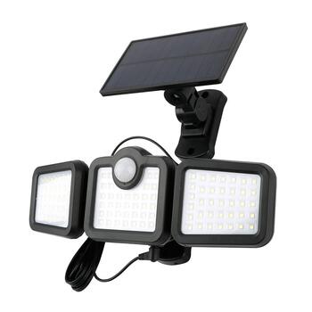 Forever Light SUNARI Saules Lampa LED PIR / 10W / 800lm / 6000K / 2400mAh (RTV100325)