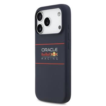 Red Bull Silicone Horizontal Centered Logo MagSafe Case Чехол для Apple iPhone 17 Pro Max (RBHMP17X24SIHSRV)
