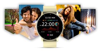 GIEWONT Smartwatch Смарт-часы GW120-6 / экрю (GW120-6)