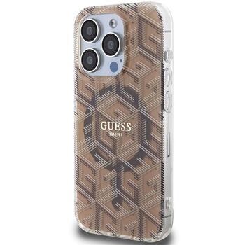 Guess GUHMP15LHGCUSTGW Hardcase IML GCube MagSafe Защитный чехол для iPhone 15 Pro 6.1