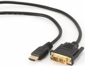 Gembird CC-HDMI-DVI-6 Кабель HDMI - DVI 1.8m (CC-HDMI-DVI-6)