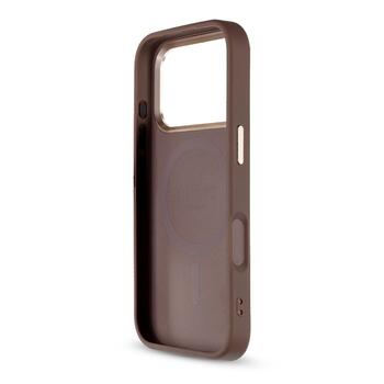 Guess PU 4G MagSafe Strap Limited Edition of 299 Case Aisargapvalks priekš Apple iPhone 17 Pro (GUHMP17LP4GREGSLW)