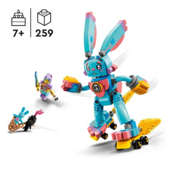 LEGO 71453 Izzie and Bunchu the Bunny Konstruktors (71453)