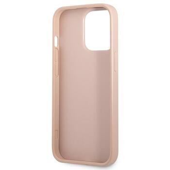 Guess GUHCP13LPSATPP Hardcase Saffiano Triangle Logo Cardslot Защитный чехол для iPhone 13 Pro / 13 6,1