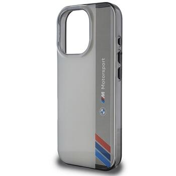 BMW Motorsport IML Vertical Stripe Aizsargapvalks Priekš Apple iPhone 16 Pro (BMHCP16L23HTFEG)