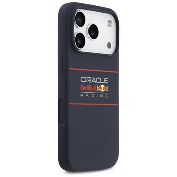 Red Bull Silicone Horizontal Centered Logo MagSafe Case Чехол для Apple iPhone 17 Pro (RBHMP17L24SIHSRV)