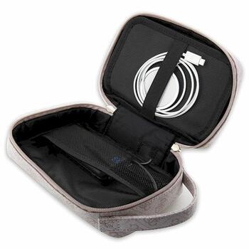 Guess Bag GUHBP4RPSP Organizatora soma 4G Printed Stripes / rozā (GUHBP4RPSP)
