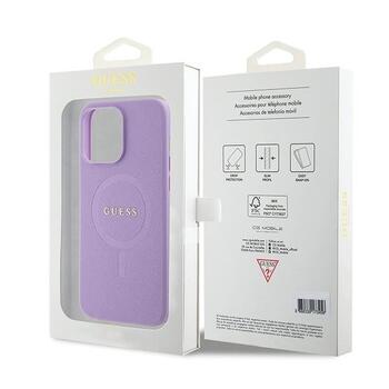 Guess Saffiano MagSafe Back Case Защитный Чехол для Apple iPhone 15 Pro (GUHMP15LPSAHMCU)