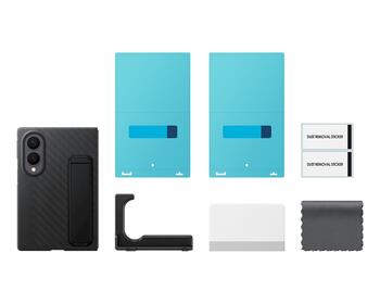 Samsung EF-XF971SBE Carbon Case Защитный чехол для Galaxy Z Fold 8 / чёрный (EF-XF971SBEGWW)