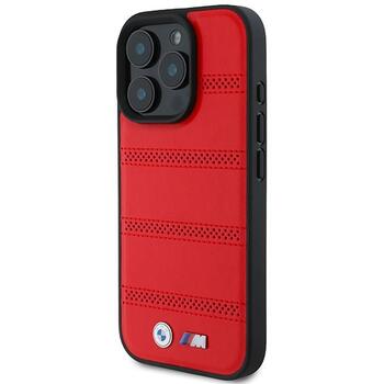 BMW M Perforated And Stitched Line MagSafe Защитный Чехол для Apple iPhone 16 Pro (BMHMP16L23PUSPR)
