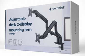 Gembird MA-DA2-02 Monitora stiprinājums 17”-32” (MA-DA2-02)