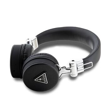 Guess PU Grained Triangle Logo ENC Беспроводные Наушники (GUBH70PGTSPSK)
