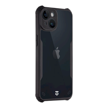 Tactical Quantum Stealth Cover Защитный чехол для Apple iPhone 14 / прозрачный/чёрный (TA-57983116304)