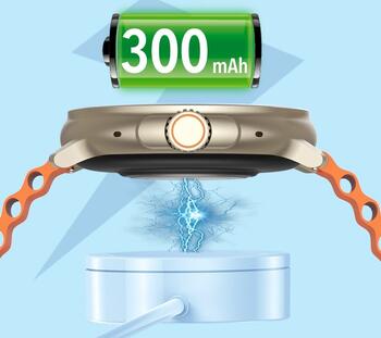 RUBICON Smartwatch Смарт-часы для женщин RNCF15 / титан/светлый латте (SMARUB260)