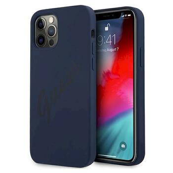 Guess GUHCP12MLSVSBL Script Vintage Защитный чехол для iPhone 12/12 Pro 6,1