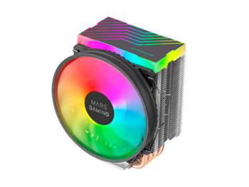 Mars Gaming MCPU44 CPU Cooler Кулер для процессора / Dual ARGB / 160W (MCPU44)