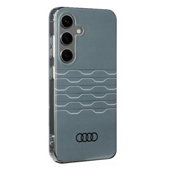 Audi IML Geometric Pattern Чехол для Samsung Galaxy S24 (AU-IMLS24-A6/D3-GY)